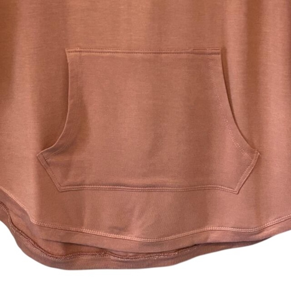 Workshop Republic Clothing‎ Thistle Mauve 3/4 Sleeve Hoodie Sweatshirt Small NWT - Picture 3 of 10